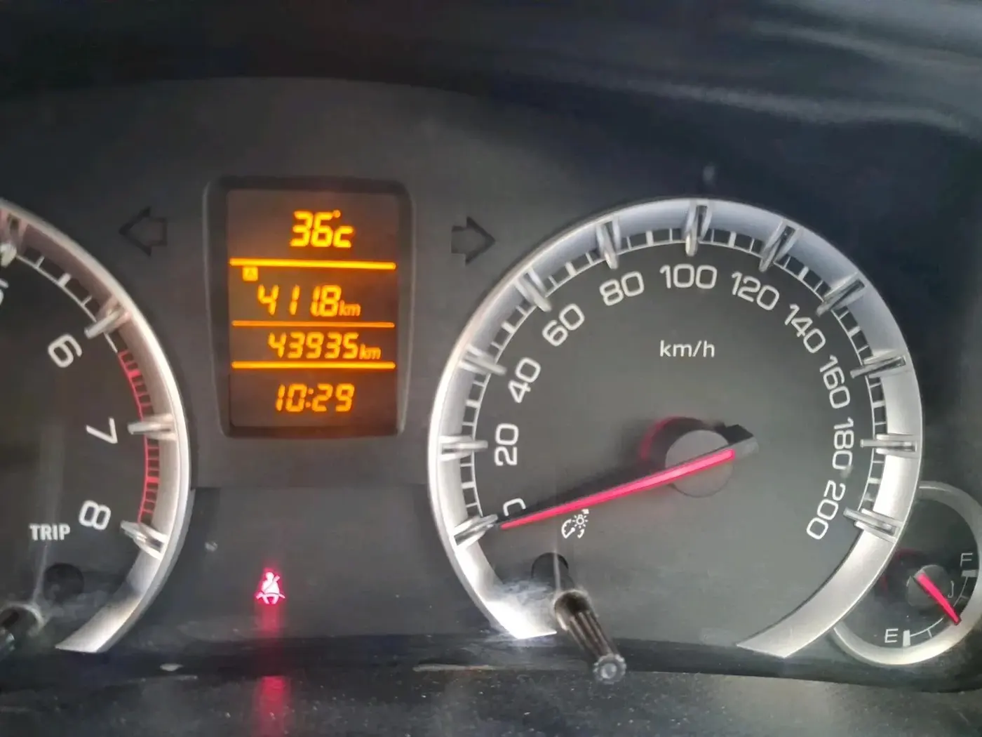 2014 Maruti Swift ZXI, Petrol, Manual, 43,935 km, interior