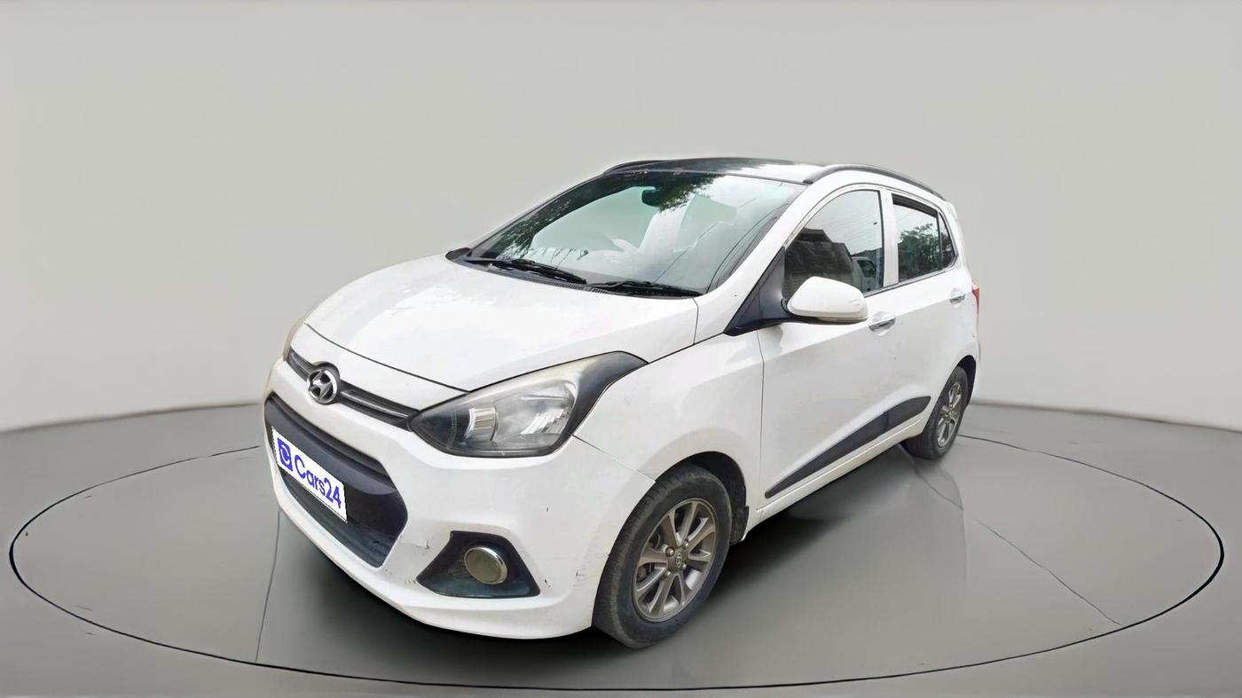 2014 Hyundai Grand i10 ASTA (O) 1.2 KAPPA VTVT, Petrol, Manual, 76,600 km, exterior