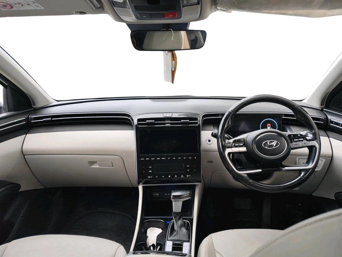 2022 Hyundai Tucson SIGNATURE 2.0 AT DIESEL, Diesel, Automatic, 92,489 km, interior