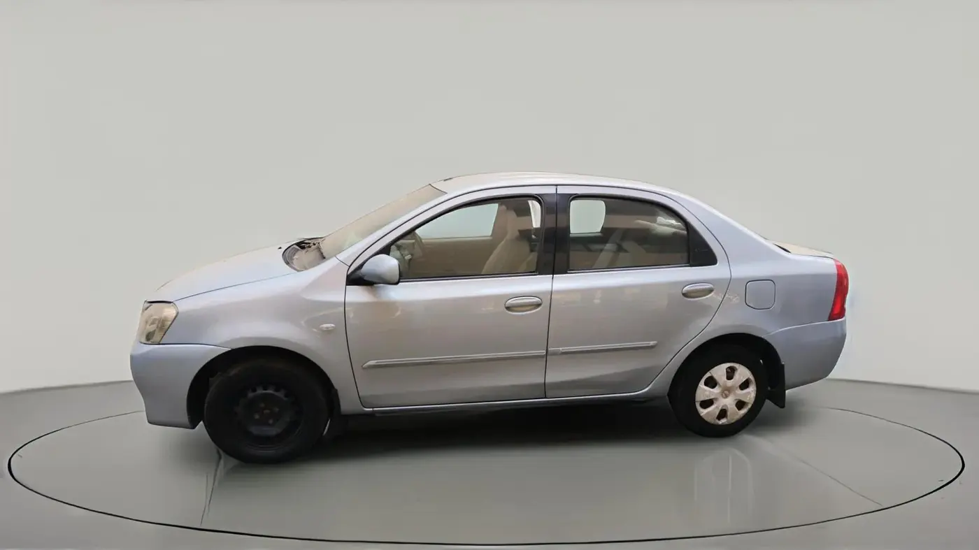 2011 Toyota Etios G, Petrol, Manual, 85,400 km, exterior