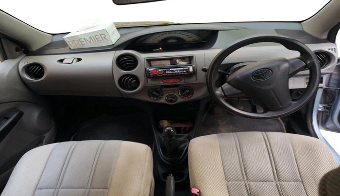 2011 Toyota Etios G, Petrol, Manual, 85,400 km, interior