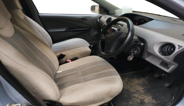 2011 Toyota Etios G, Petrol, Manual, 85,400 km, interior