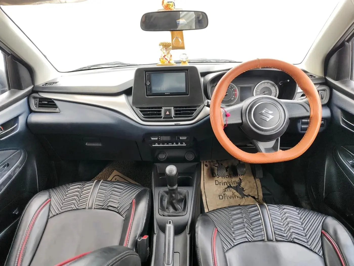 2023 Maruti Baleno SIGMA PETROL 1.2, Petrol, Manual, 25,153 km, interior
