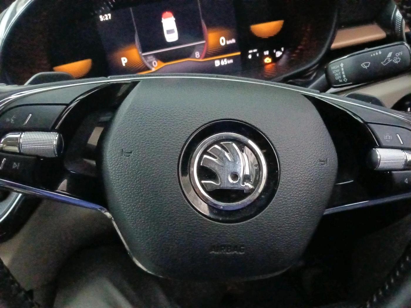 2022 Skoda SLAVIA STYLE 1.0L TSI AT, Petrol, Automatic, 24,739 km, interior