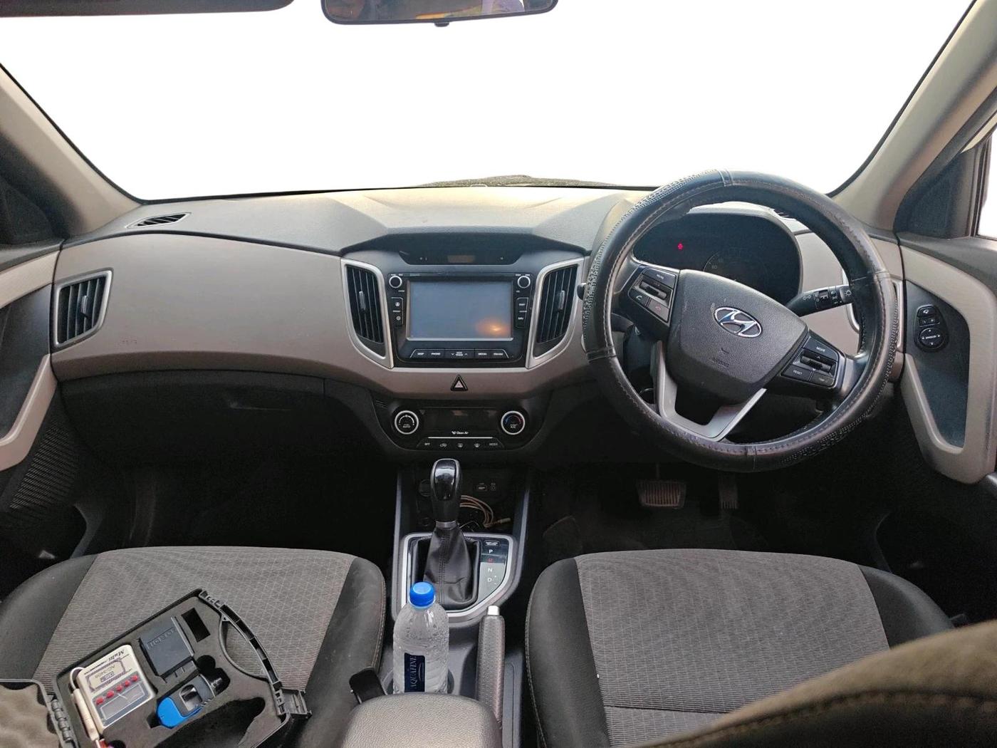2016 Hyundai Creta SX PLUS AT 1.6 PETROL, Petrol, Automatic, 75,646 km, interior