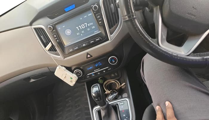 2016 Hyundai Creta SX PLUS AT 1.6 PETROL, Petrol, Automatic, 75,646 km, interior