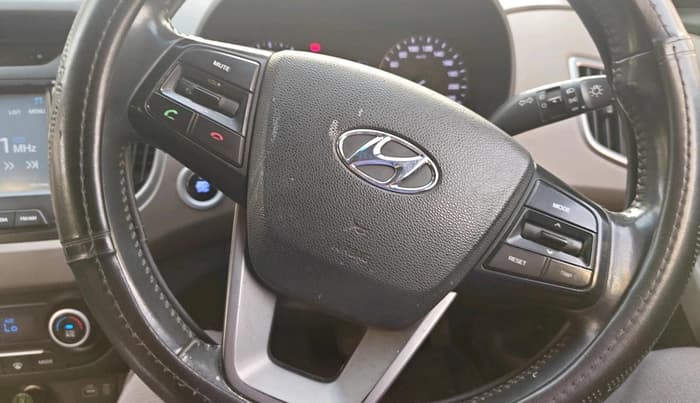 2016 Hyundai Creta SX PLUS AT 1.6 PETROL, Petrol, Automatic, 75,646 km, interior
