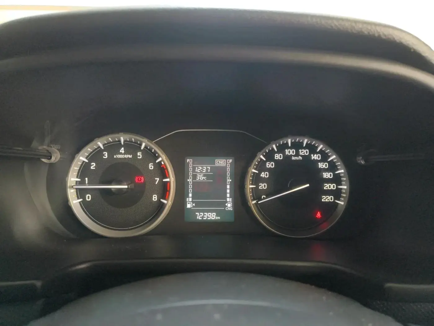 2023 Maruti BREZZA VXI S-CNG, CNG, Manual, 74,253 km, interior