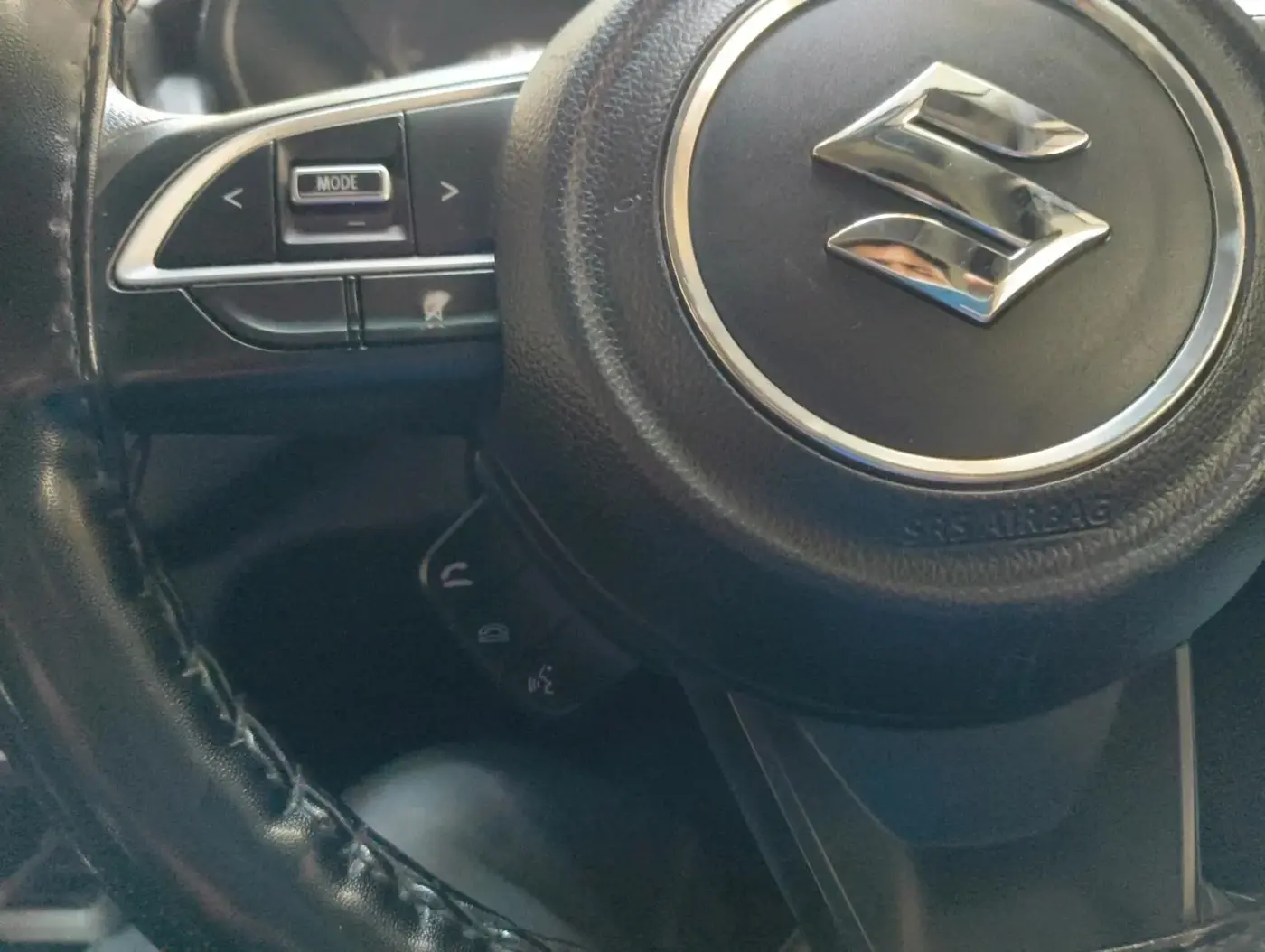 2023 Maruti BREZZA VXI S-CNG, CNG, Manual, 74,253 km, interior