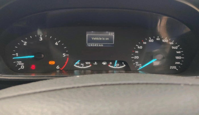 2018 Ford Ecosport TREND 1.5L DIESEL, Diesel, Manual, 1,24,349 km, interior