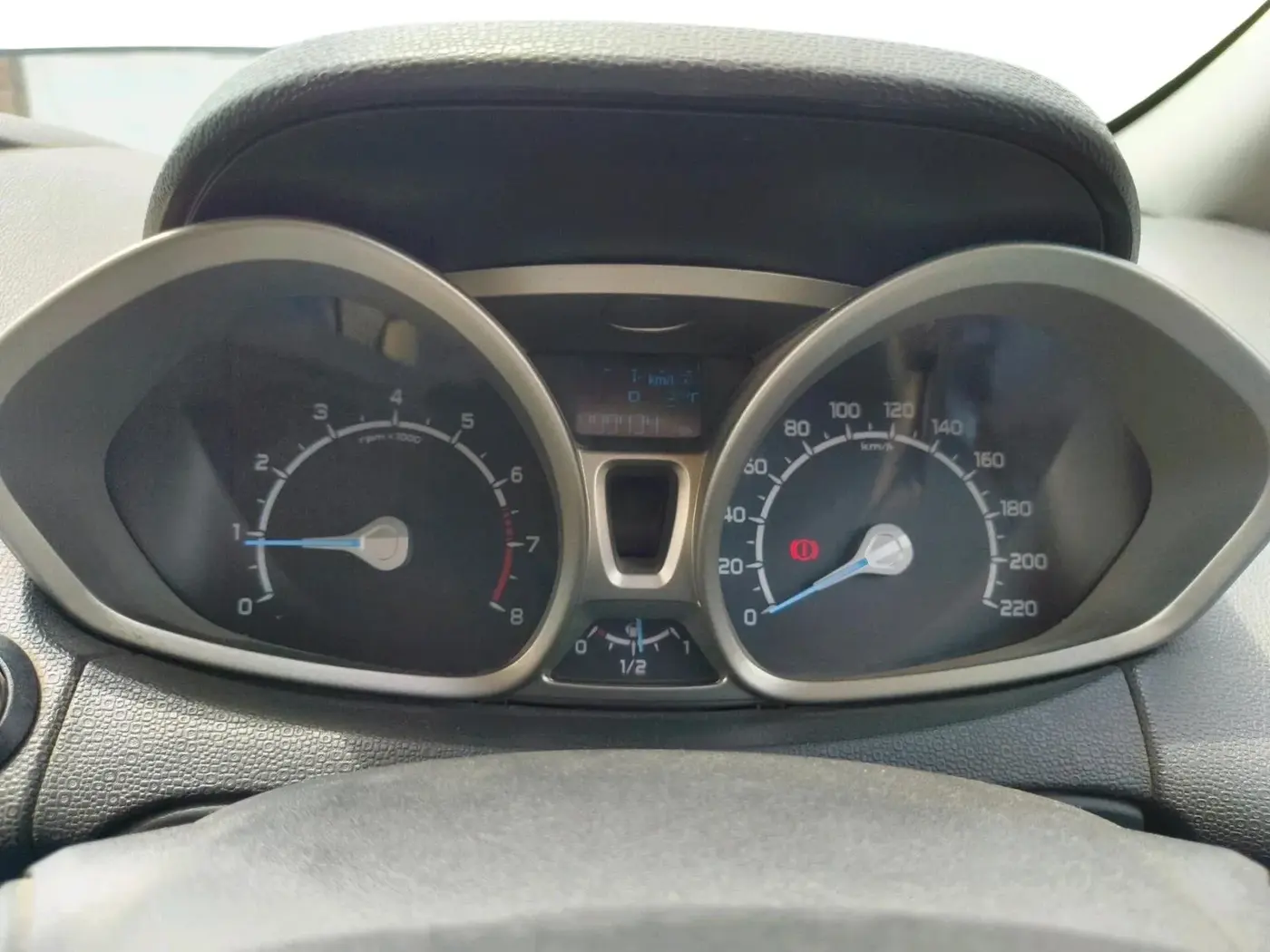 2016 Ford Ecosport TITANIUM 1.5L PETROL AT, Petrol, Automatic, 99,500 km, interior