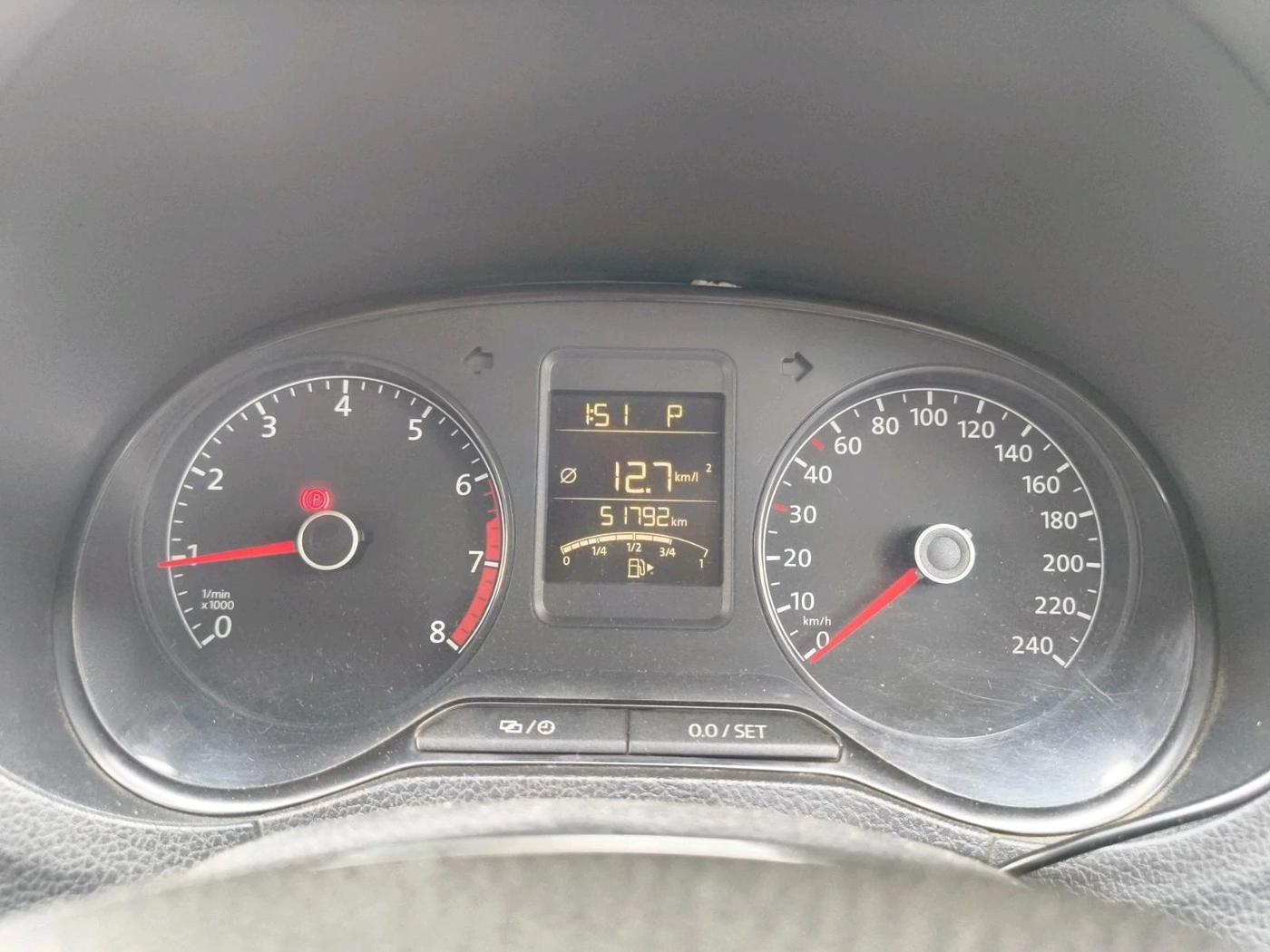 2014 Volkswagen Polo GT TSI AT, Petrol, Automatic, 51,900 km, interior