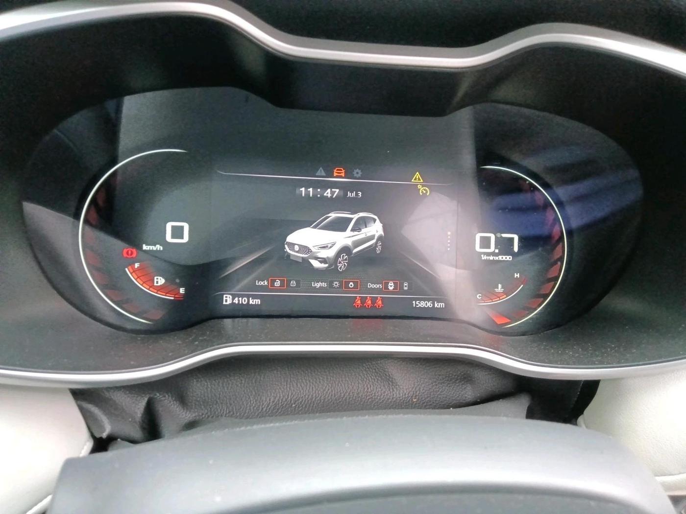 2024 MG ASTOR Select 1.5 MT, Petrol, Manual, 15,806 km, interior