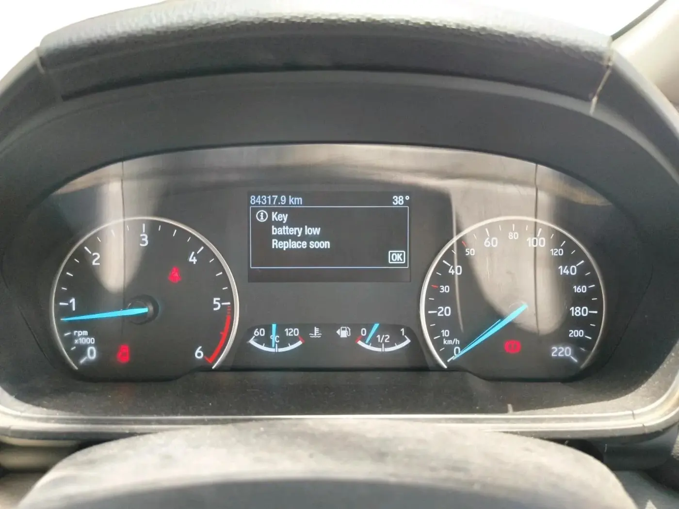 2021 Ford Ecosport TITANIUM 1.5L DIESEL, Diesel, Manual, 84,400 km, interior