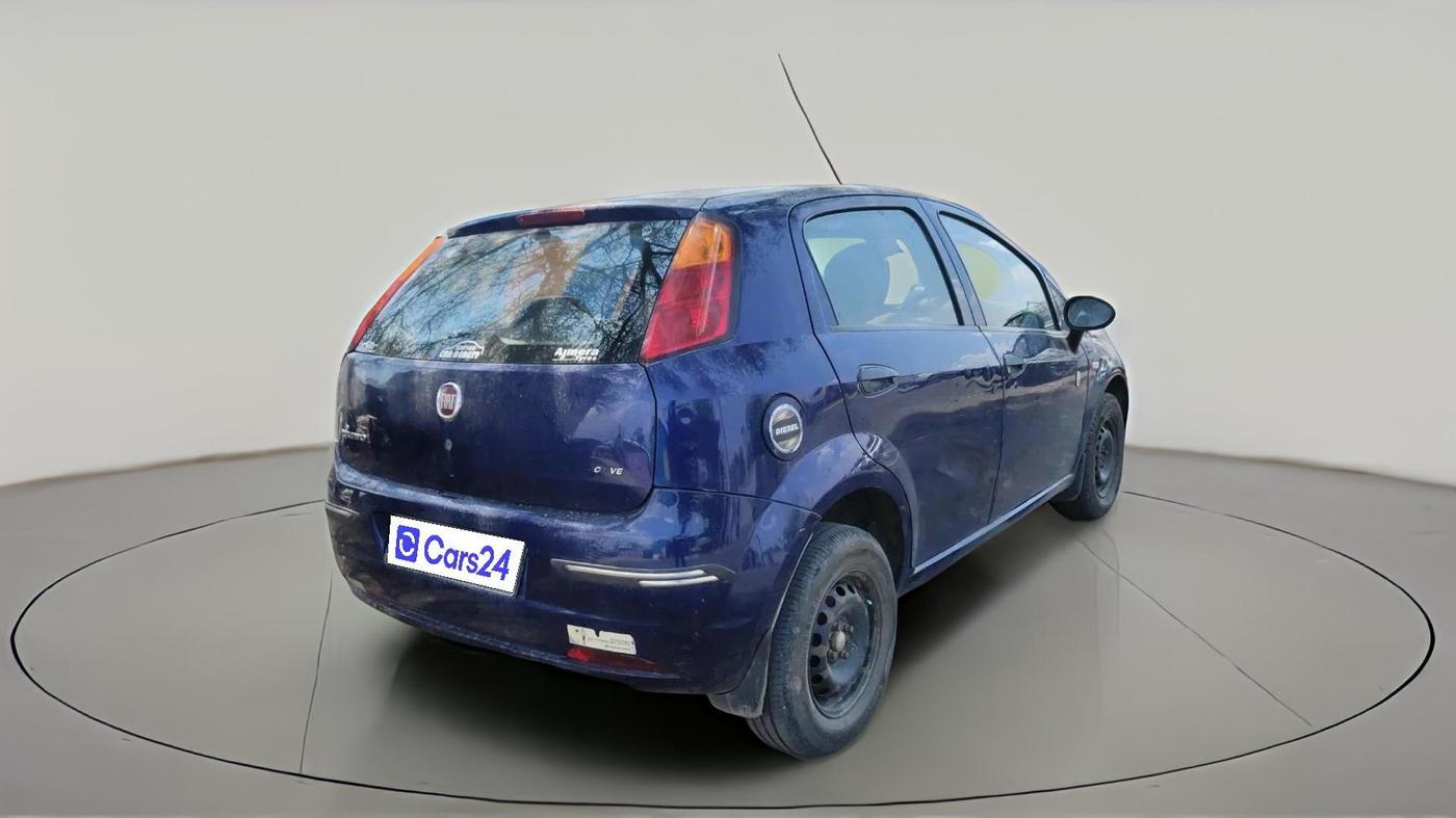 2012 Fiat Grand Punto ACTIVE 1.3, Diesel, Manual, 1,11,078 km, exterior