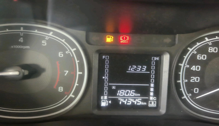 2021 Maruti Vitara Brezza VXI, Petrol, Manual, 74,345 km, interior