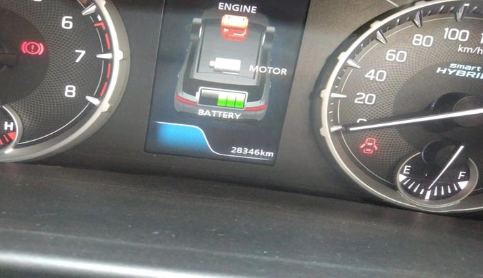 2022 Maruti BREZZA ZXI + SMART HYBRID, Petrol, Manual, 28,346 km, interior