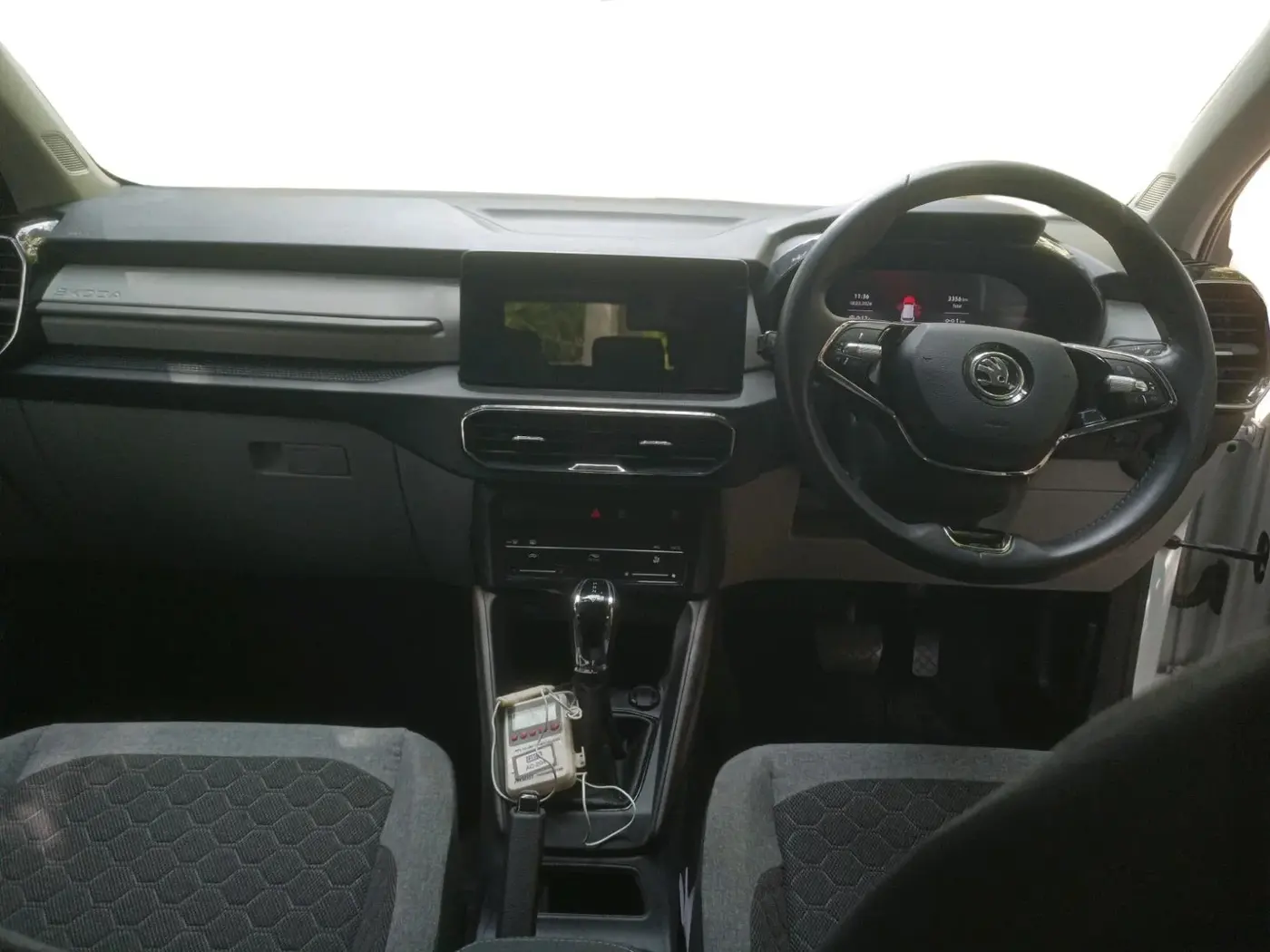2025 Skoda Kylaq Signature Plus AT, Petrol, Automatic, 3,356 km, interior