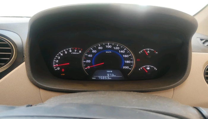 2014 Hyundai Grand i10 MAGNA 1.2 KAPPA VTVT, Petrol, Manual, 75,853 km, interior