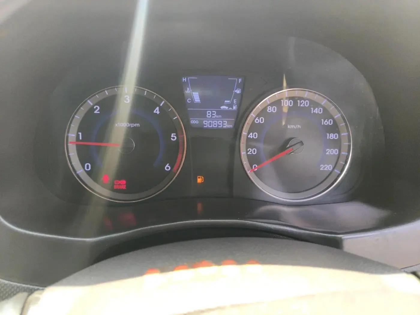 2016 Hyundai Verna 1.6 CRDI SX, Diesel, Manual, 90,893 km, interior