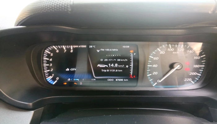 2020 Tata ALTROZ XZ PETROL, Petrol, Manual, 87,690 km, interior