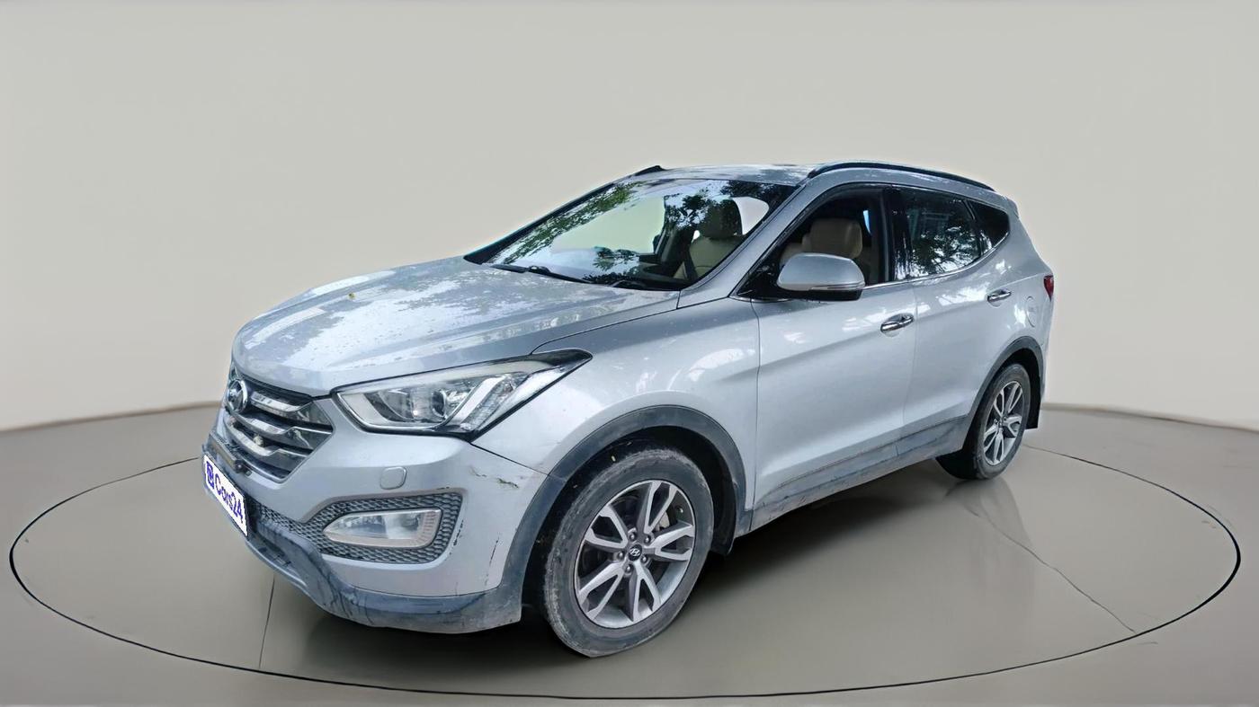 2015 Hyundai Santa Fe 2 WD AT, Diesel, Automatic, 2,28,391 km, exterior