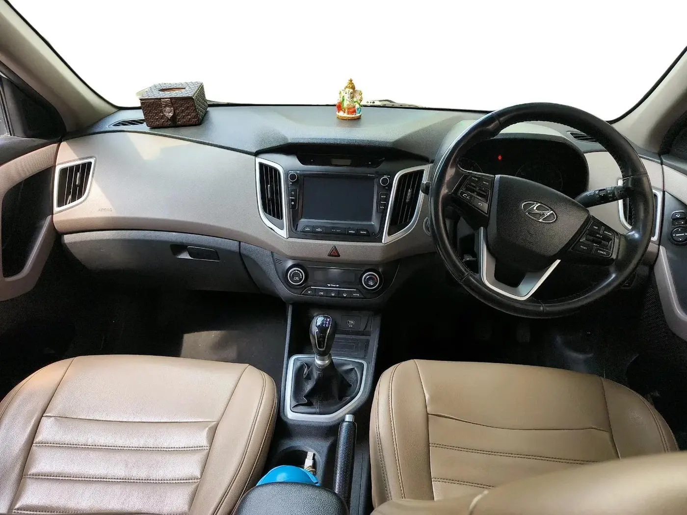 2018 Hyundai Creta SX 1.6 DIESEL, Diesel, Manual, 1,02,452 km, interior