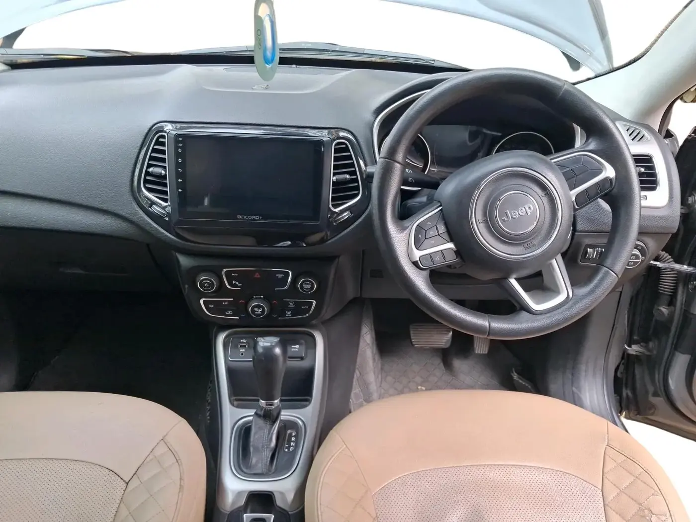 2019 Jeep Compass LONGITUDE (O) 1.4 PETROL AT, Petrol, Automatic, 57,464 km, interior