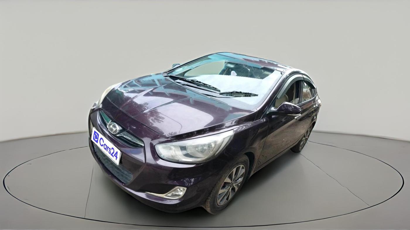 2013 Hyundai Verna FLUIDIC 1.6 VTVT SX AT, Petrol, Automatic, 63,285 km, exterior