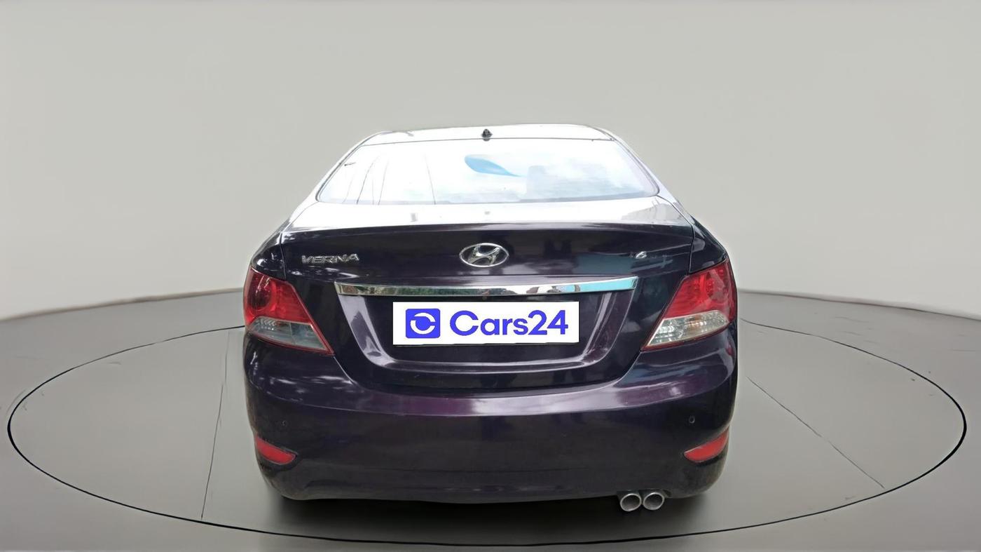 2013 Hyundai Verna FLUIDIC 1.6 VTVT SX AT, Petrol, Automatic, 63,285 km, exterior