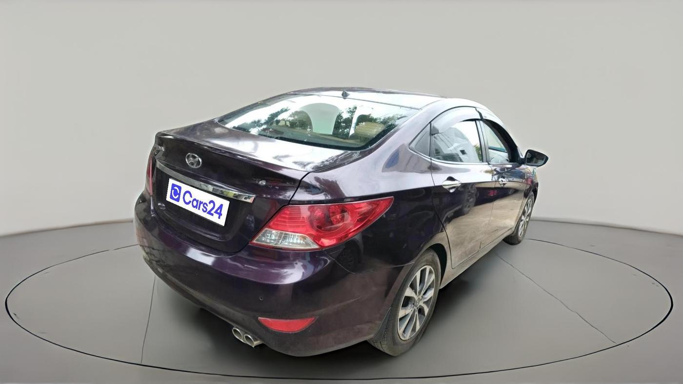 2013 Hyundai Verna FLUIDIC 1.6 VTVT SX AT, Petrol, Automatic, 63,285 km, exterior
