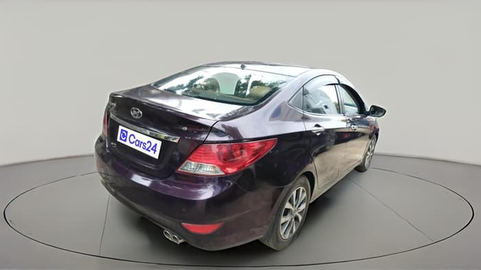 2013 Hyundai Verna FLUIDIC 1.6 VTVT SX AT, Petrol, Automatic, 63,285 km, exterior
