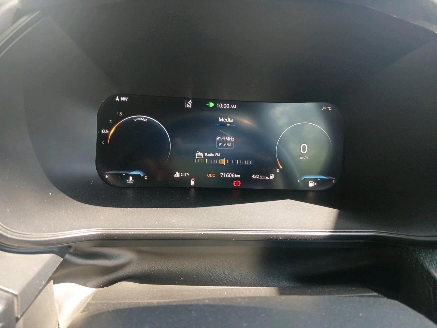 2023 Tata Safari ACCOMPLISHED PLUS 6 STR DARK EDITION, Diesel, Manual, 71,606 km, interior