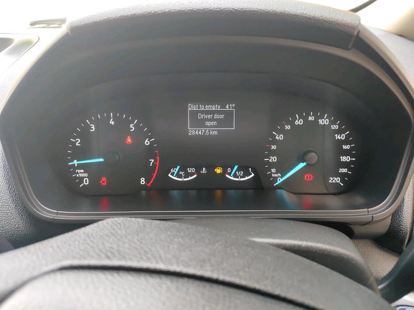 2019 Ford Ecosport TREND 1.5L PETROL, Petrol, Manual, 28,447 km, interior