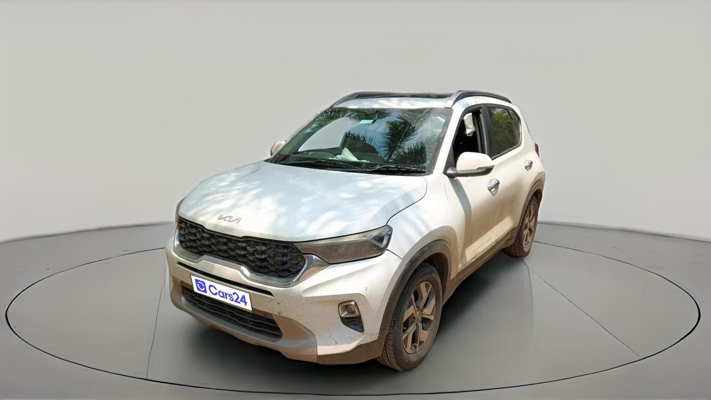 2021 KIA SONET HTX 1.5, Diesel, Manual, 3,79,298 km, exterior