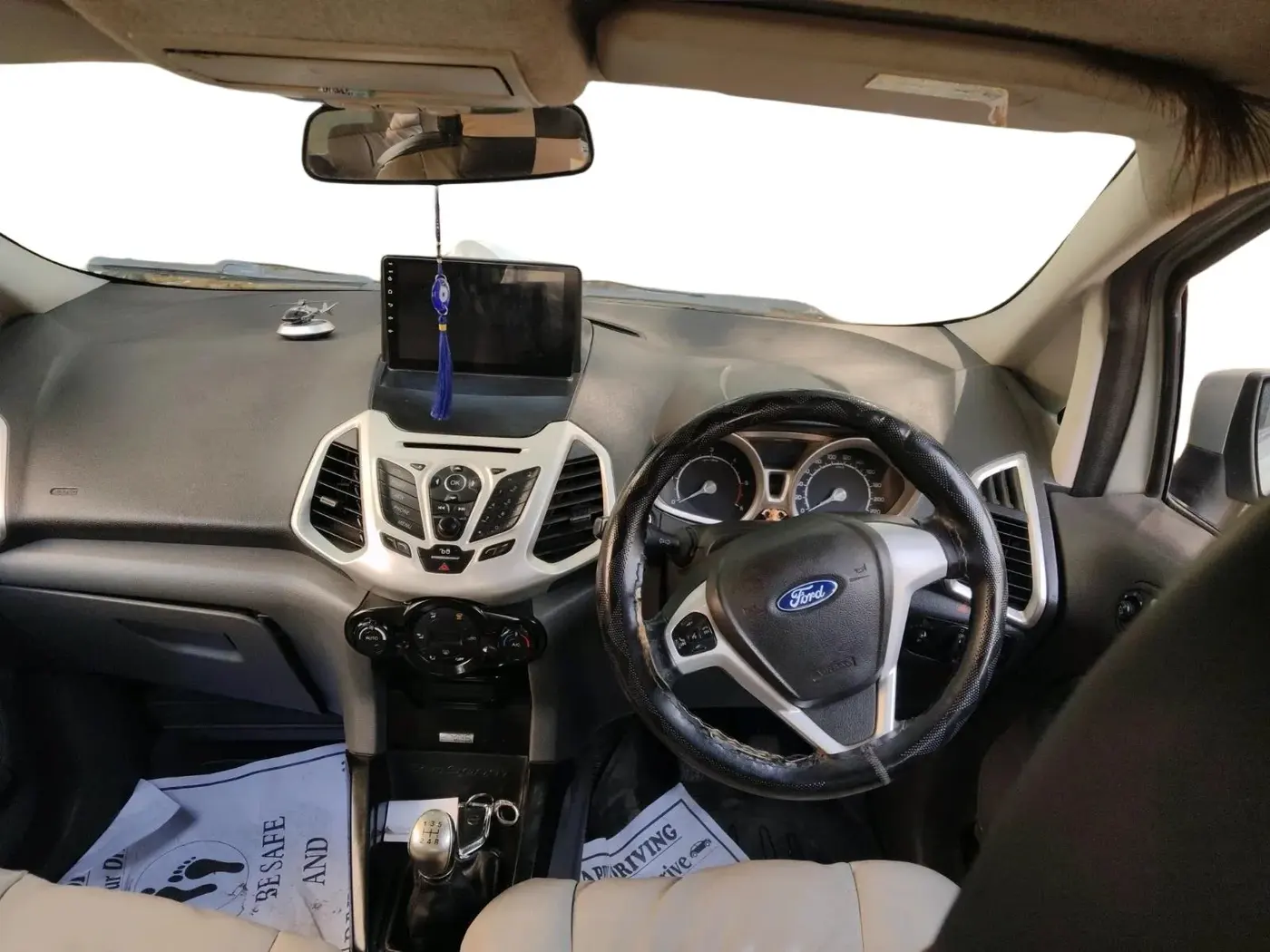 2014 Ford Ecosport TITANIUM 1.5L DIESEL, Diesel, Manual, 1,93,323 km, interior