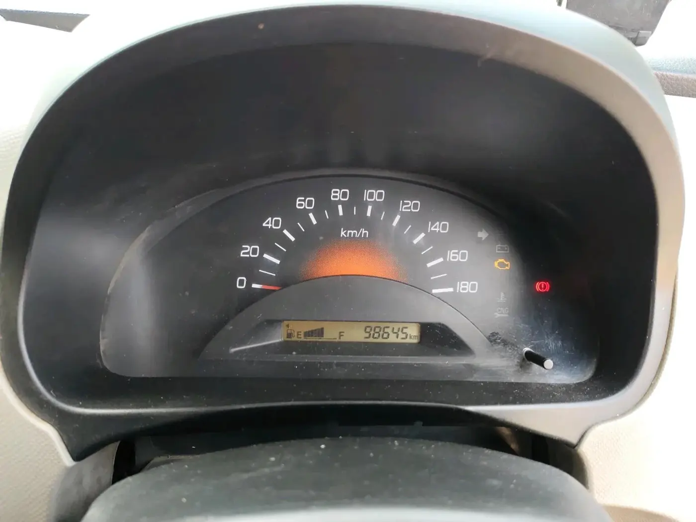 2013 Maruti Wagon R 1.0 LXI CNG, CNG, Manual, 98,645 km, interior