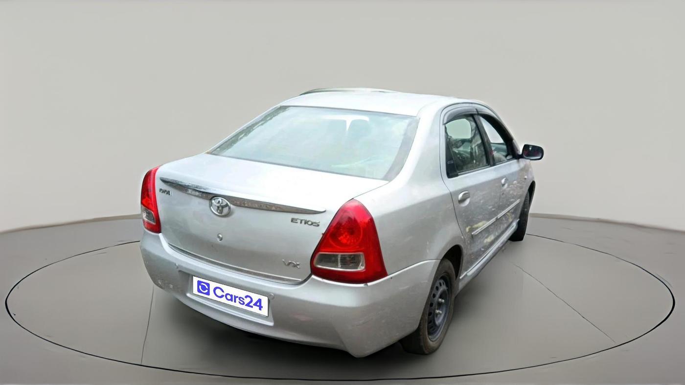 2011 Toyota Etios VX, Petrol, Manual, 19,309 km, exterior