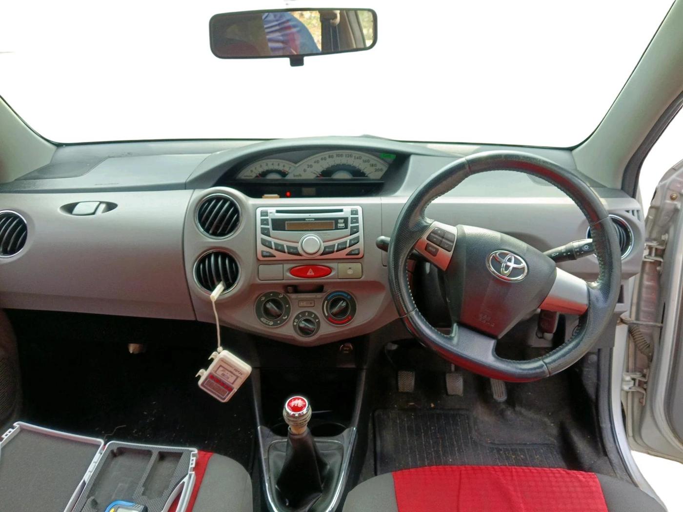 2011 Toyota Etios VX, Petrol, Manual, 19,309 km, interior