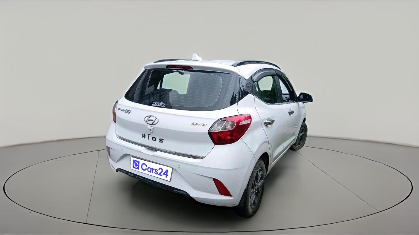 2022 Hyundai GRAND I10 NIOS SPORTZ 1.2 KAPPA VTVT, Petrol, Manual, 10,872 km, exterior