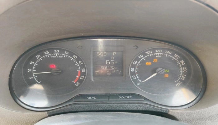 2015 Skoda Rapid AMBITION 1.5 TDI, Diesel, Manual, 1,98,200 km, interior