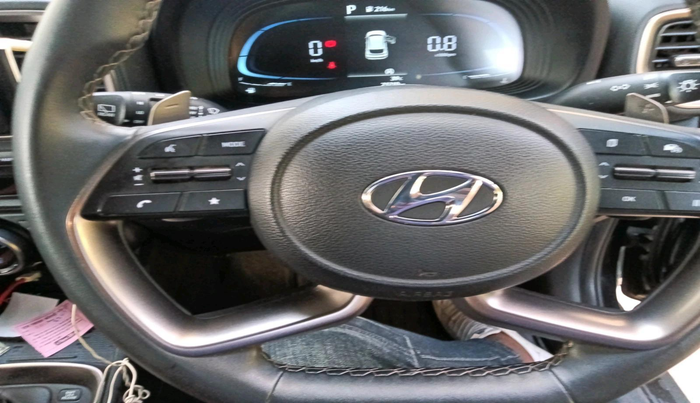 2024 Hyundai VENUE SX(O) 1.0 Turbo DCT Knight Edition, Petrol, Automatic, 24,210 km, interior