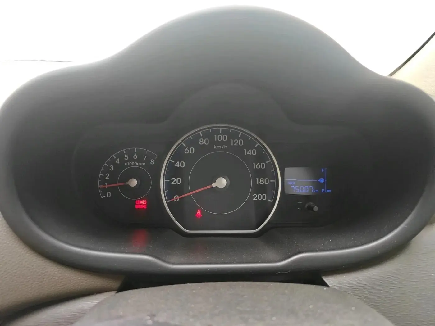 2012 Hyundai i10 SPORTZ 1.2, Petrol, Manual, 75,007 km, interior