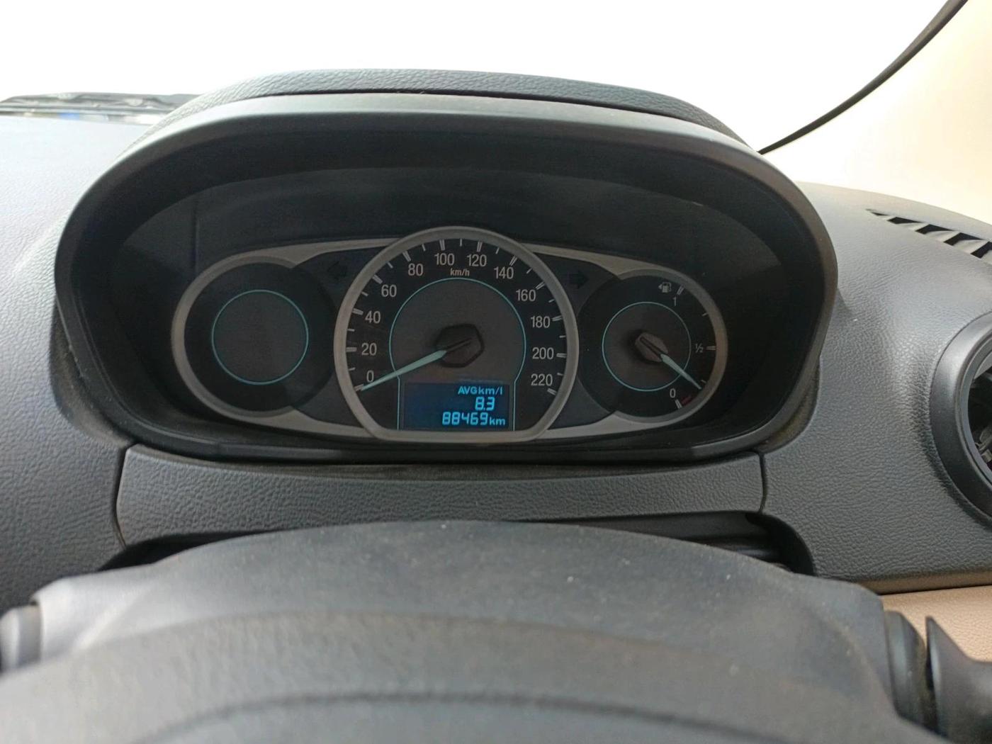 2016 Ford Figo Aspire AMBIENTE 1.2 PETROL, Petrol, Manual, 88,469 km, interior