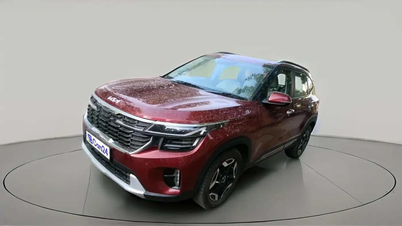 2024 KIA SELTOS HTX IVT, Petrol, Automatic, 11,596 km, exterior