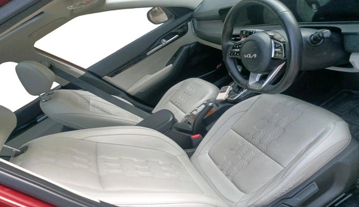 2024 KIA SELTOS HTX IVT, Petrol, Automatic, 11,596 km, interior