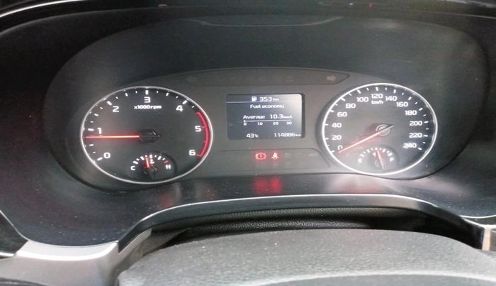 2020 KIA SELTOS HTK PLUS 1.5 DIESEL, Diesel, Manual, 1,14,886 km, interior