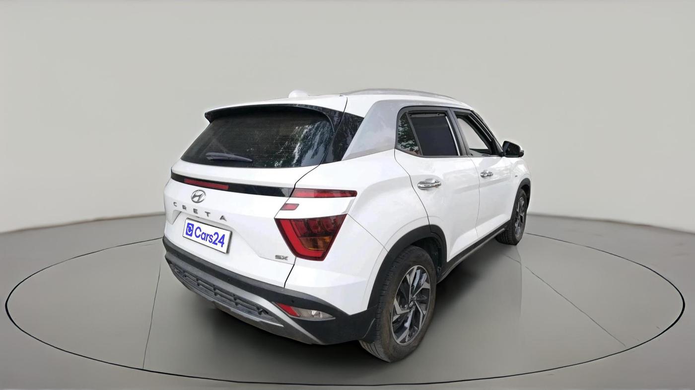 2021 Hyundai Creta SX (O) AT 1.5 DIESEL, Diesel, Automatic, 97,563 km, exterior
