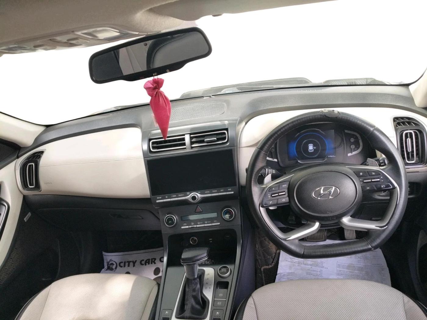 2021 Hyundai Creta SX (O) AT 1.5 DIESEL, Diesel, Automatic, 97,563 km, interior