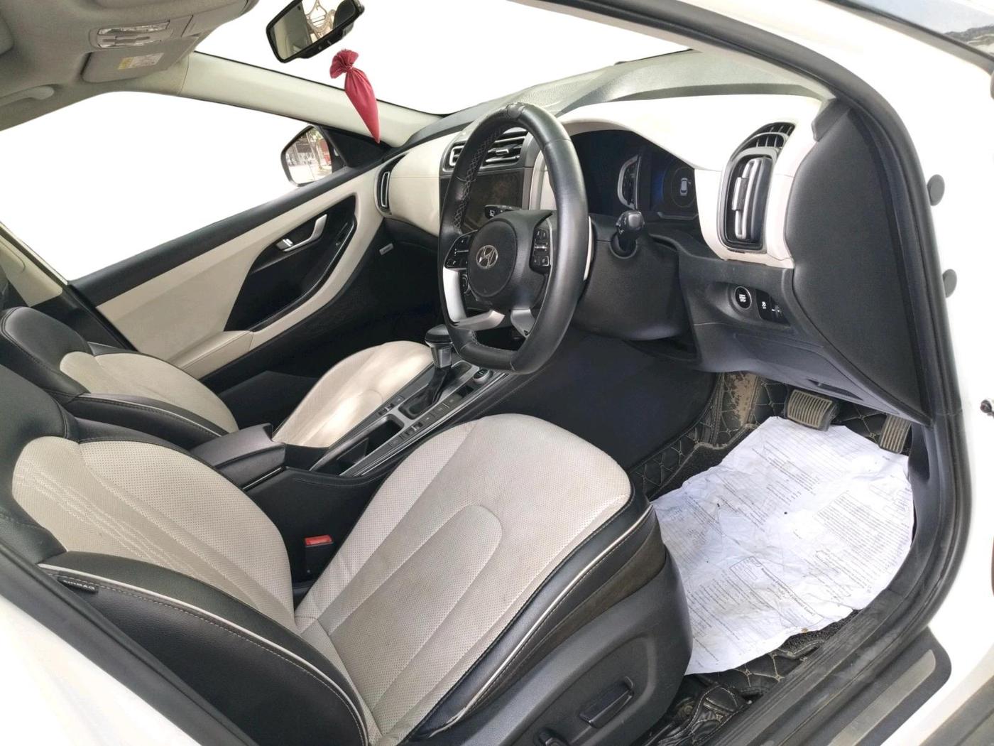 2021 Hyundai Creta SX (O) AT 1.5 DIESEL, Diesel, Automatic, 97,563 km, interior
